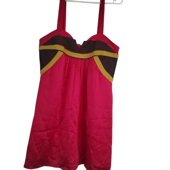 Nicole Miller Collection Mini Dress, 100% Silk , size 10 - Picture 2 of 8